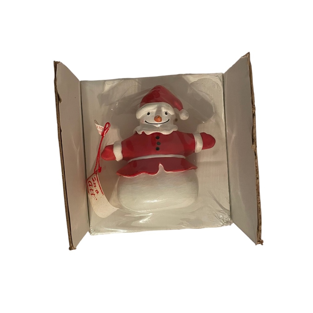 Department 56 Snow Attire Santa Snowman Christmas Ornament - Picture 2 of 4